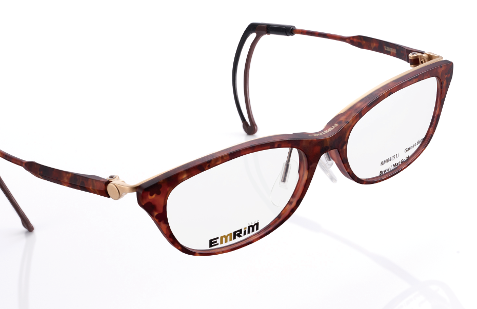 RM04-Garnet Brown-Mat Gold ¥46,200(税込)