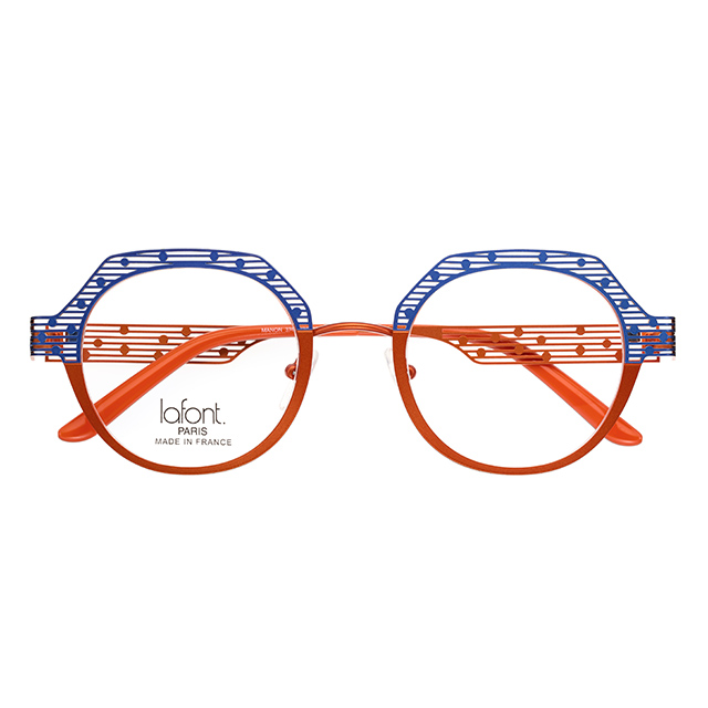 フランス製品Lafont 幾何学模様風 眼鏡-