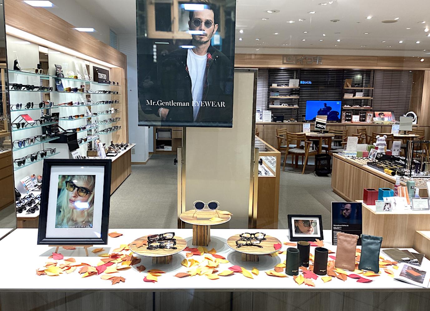 ＜たまプラーザ東急店＞10/16(木)までMr.Gentleman EYEWEARのトランクショー開催中