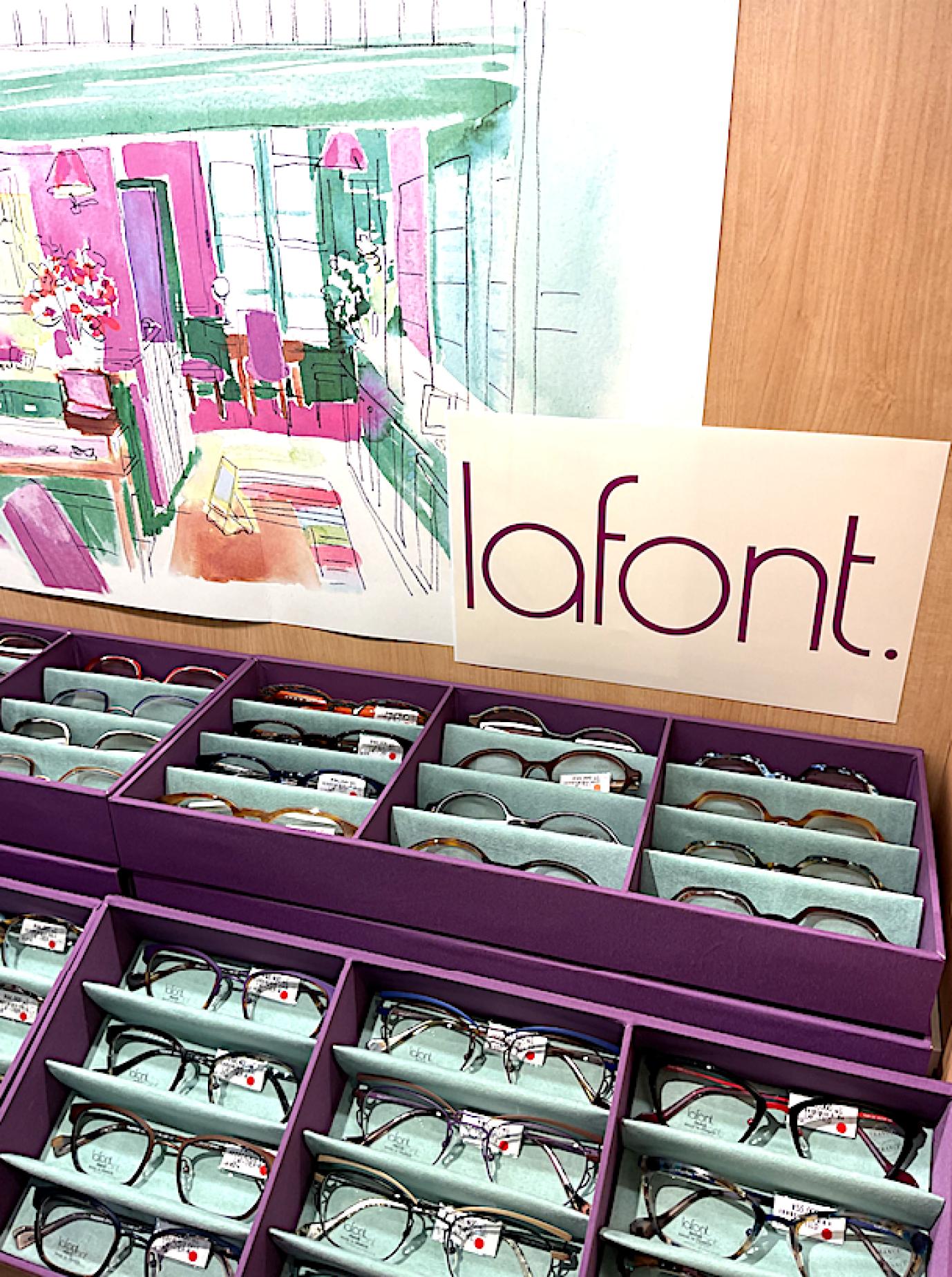 ＜玉川高島屋SC店＞2/1(日)までLafont新作受注会を開催中！