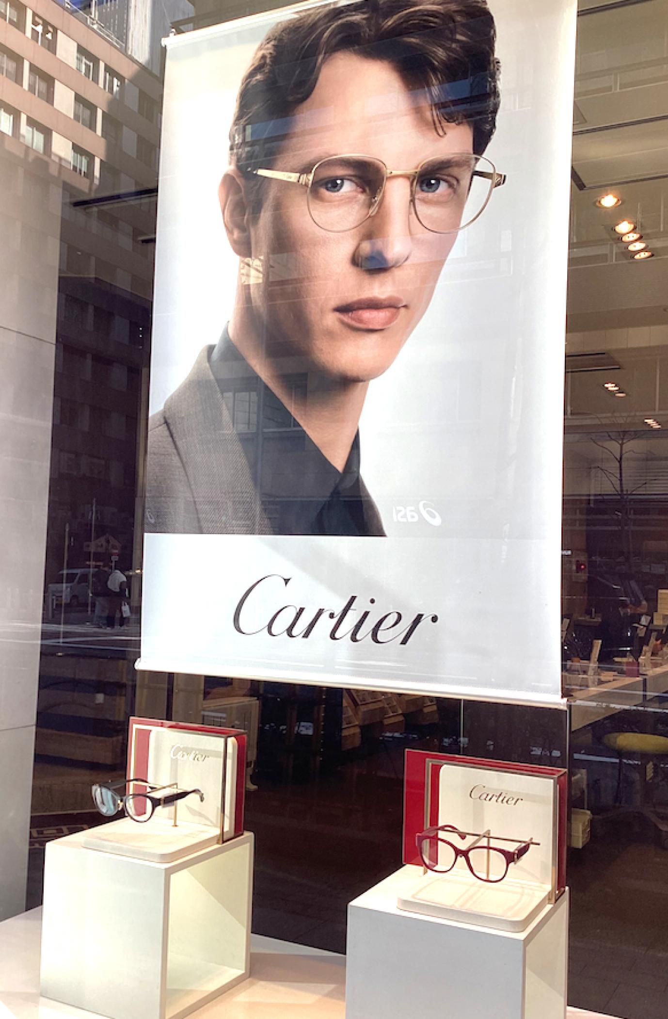 ＜銀座店＞4/5(日)まで「カルティエ　アイウェア フェア」を開催中