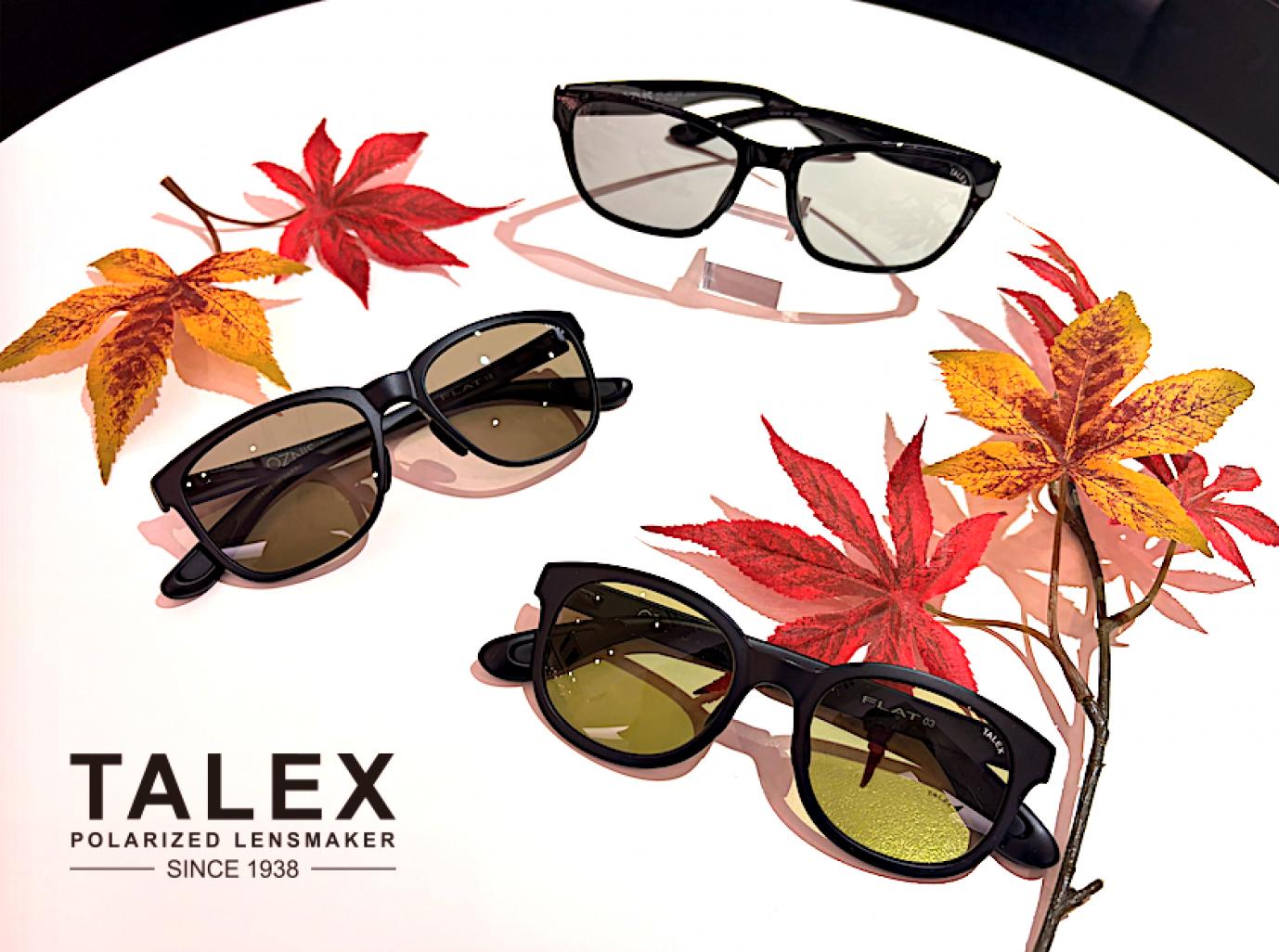 ＜渋谷店＞偏光レンズ「ＴＡＬＥＸ」（タレックス）をご用意しております！