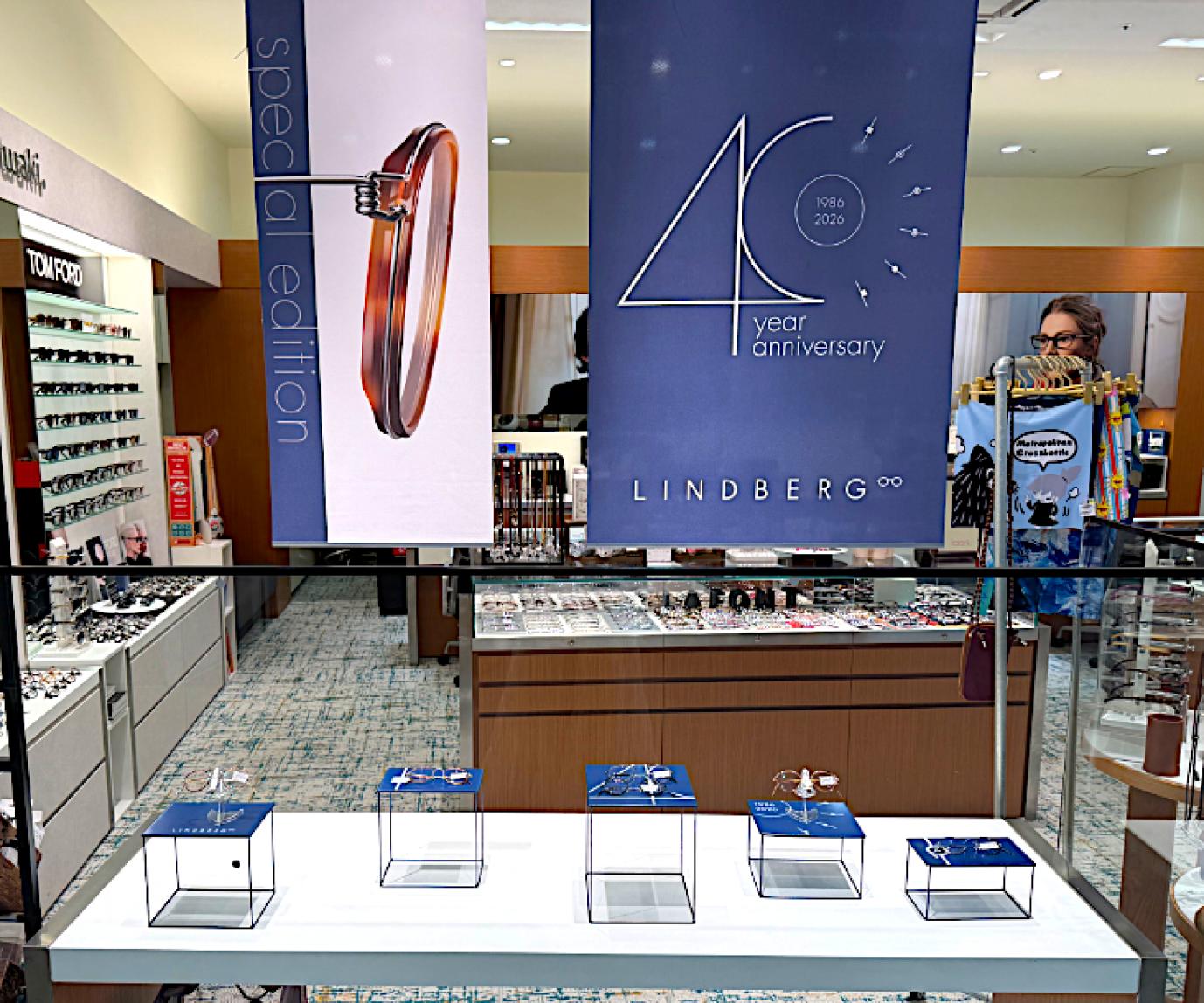 ＜辻堂テラスモール店＞LINDBERG(リンドバーグ)40周年限定モデルが登場。